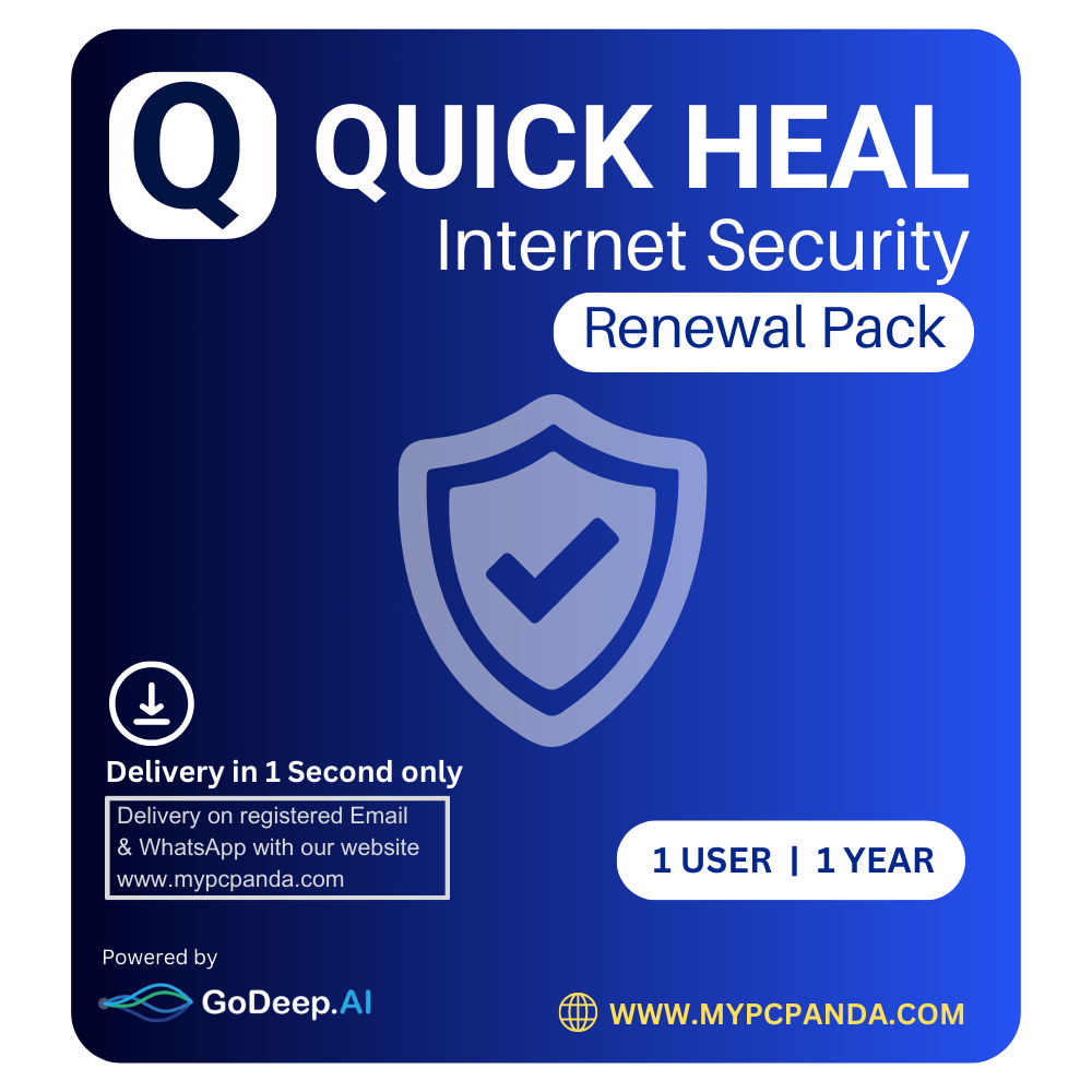 1707911234.Quick Heal Internet Security 1 User 1 Year renewal Key-my pc panda